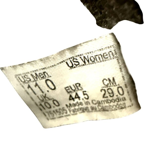 Vans Old Skool Black & White Skate Shoes US Mens 11 Canvas/Suede Low - Picture 8 of 9